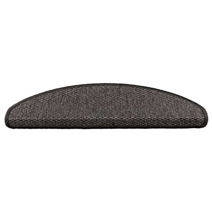 Covorașe scări autoadezive, 30 buc. antracit 65x21x4 cm sisal - WALTI WALTI
