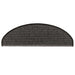 Covorașe scări autoadezive, 30 buc. antracit 65x21x4 cm sisal - WALTI WALTI