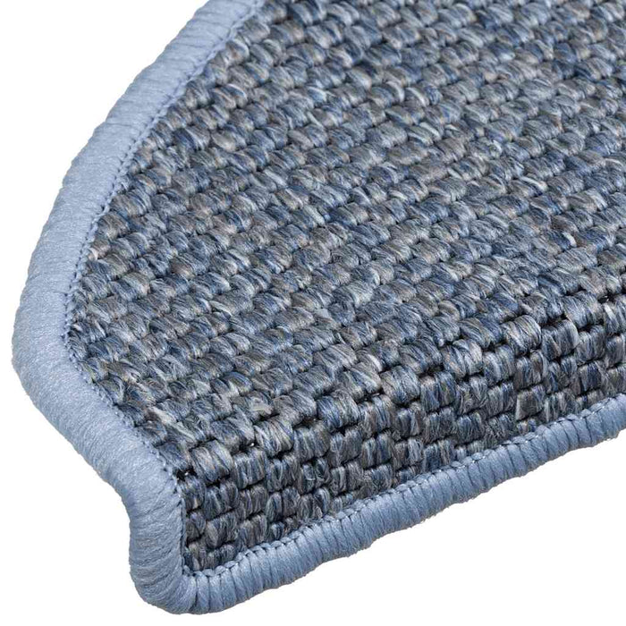 Covorașe scări autoadezive, 30 buc. albastru 65x21x4 cm, sisal WALTI