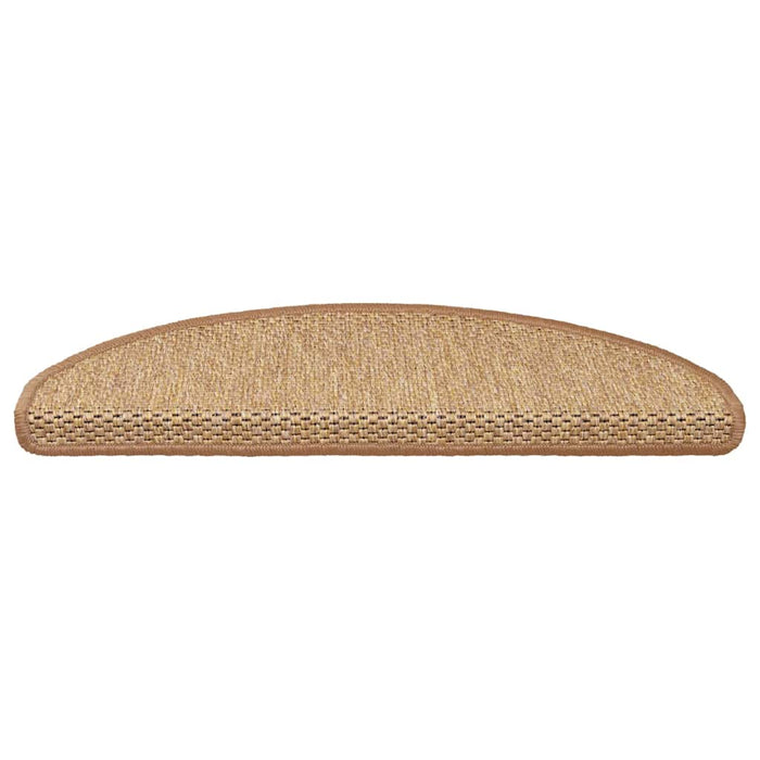 Covorașe scară autoadezive aspect sisal 30 buc 65x21x4 cm sisal WALTI