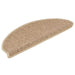 Covorașe scări autoadezive 30buc nisipiu 65x21x4cm aspect sisal - WALTI WALTI