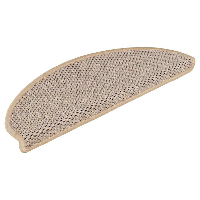 Covorașe scări autoadezive 30 buc. bej deschis 65x21x4 cm sisal - WALTI WALTI