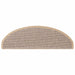 Covorașe scări autoadezive 30 buc. bej deschis 65x21x4 cm sisal - WALTI WALTI