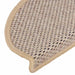 Covorașe scări autoadezive 30 buc. bej deschis 65x21x4 cm sisal - WALTI WALTI