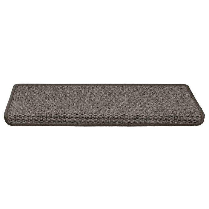 Covoraș scări autoadeziv 30 buc. gri&bej 65x21x4cm aspect sisal - WALTI WALTI