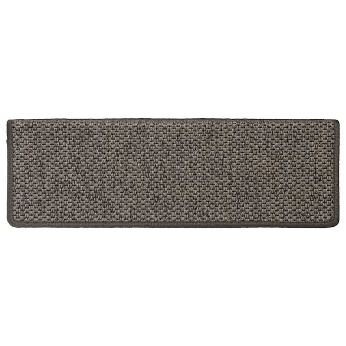 Covoraș scări autoadeziv 30 buc. gri&bej 65x21x4cm aspect sisal - WALTI WALTI