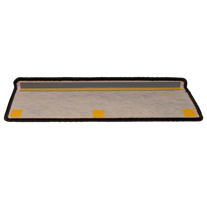 Covorașe autoadezive scări 30 buc antracit 65x21x4 aspect sisal - WALTI WALTI