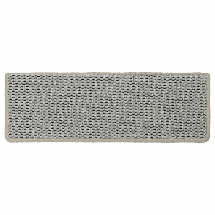 Covorașe scară autoadezive aspect sisal 30 buc 65x21x4 cm verde WALTI