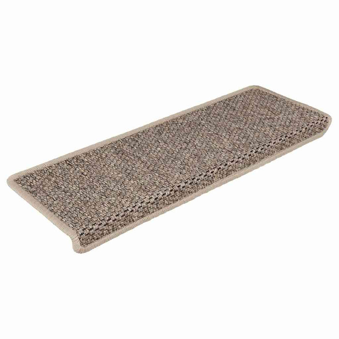 Covorașe scări autoadezive, 30 buc. bej 65x21x4 cm aspect sisal - WALTI WALTI
