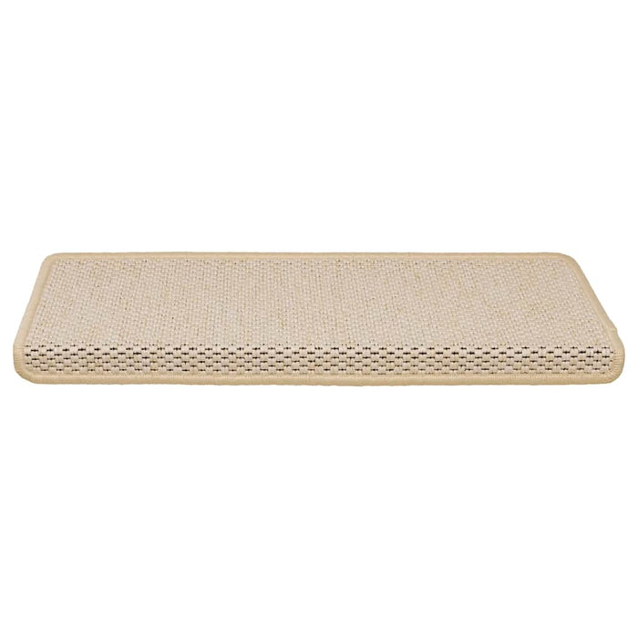 Covorașe scări autoadezive, 30 buc., Berber, 65x21x4 cm, sisal - WALTI WALTI