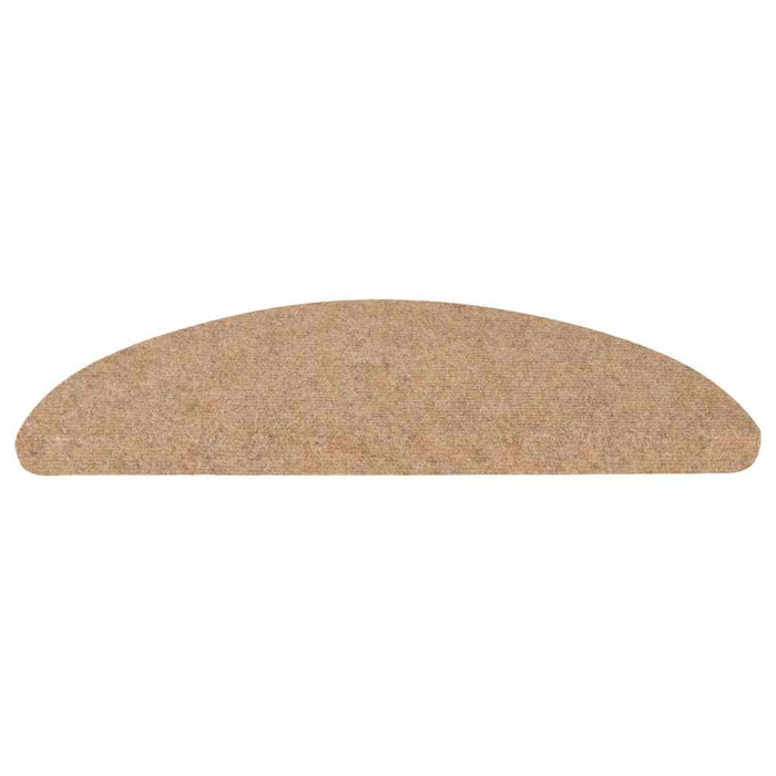 Covorașe scară autoadezive 30 buc Bej 56x17x3 cm - WALTI WALTI
