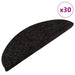 Covorașe scară autoadezive 30 buc Antracit 56x17x3 cm - WALTI WALTI