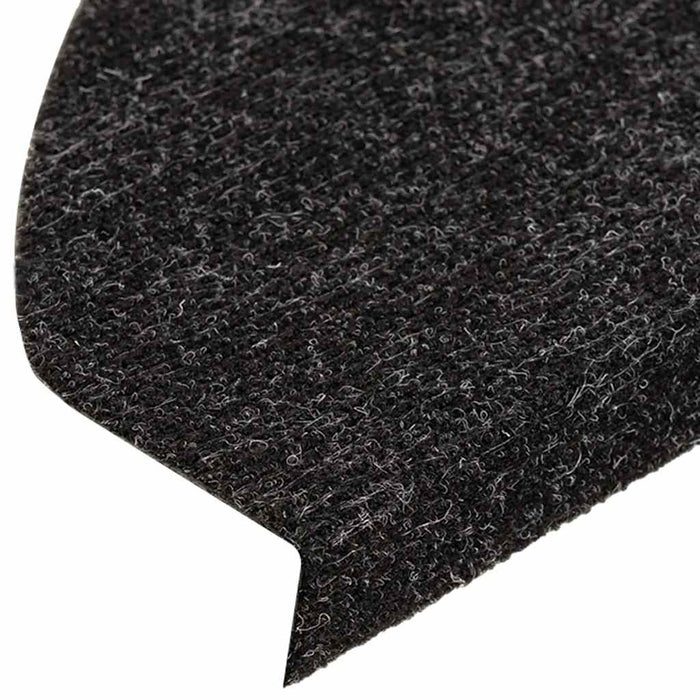 Covorașe scară autoadezive 30 buc Negru 56x17x3 cm - WALTI WALTI