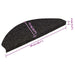 Covorașe scară autoadezive 30 buc Negru 56x17x3 cm - WALTI WALTI