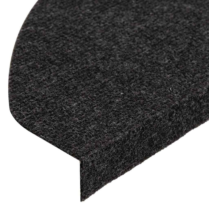 Covorașe scară autoadezive 30 buc Negru 65x22,5x3,5 cm - WALTI WALTI