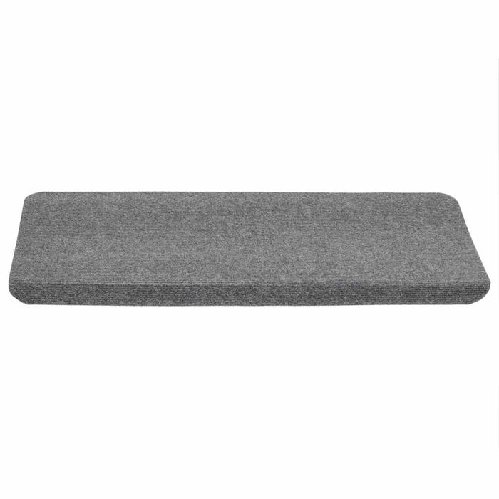 Covorașe scară autoadezive 30 buc Gri 65x24,5x3,5 cm WALTI