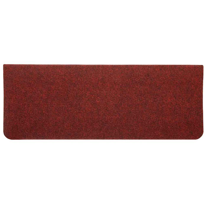 Covorașe scară autoadezive 30 buc Roșu 65x24,5x3,5 cm - WALTI WALTI