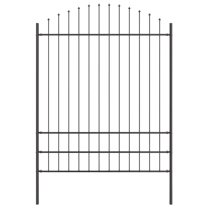 Gard de Grădină 6 pcs Gri 170 x 225 cm WALTI