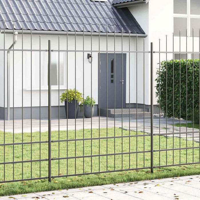 Gard de Grădină 8 pcs Gri 170 x 225 cm WALTI
