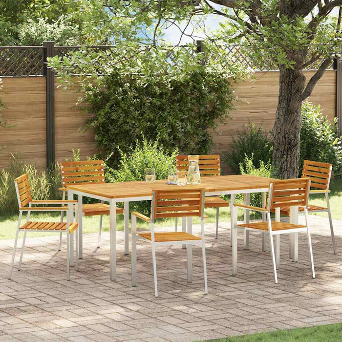 Set de masă pentru grădină 7 pcs - WALTI WALTI