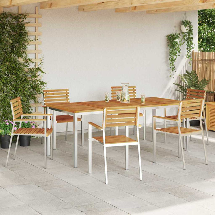 Set de masă pentru grădină 7 pcs - WALTI WALTI
