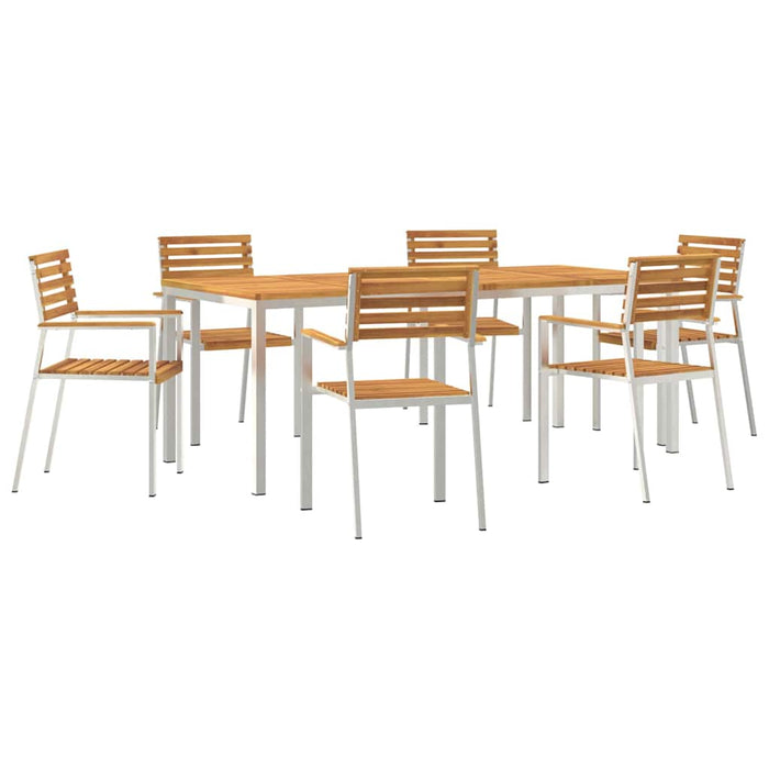 Set de masă pentru grădină 7 pcs - WALTI WALTI