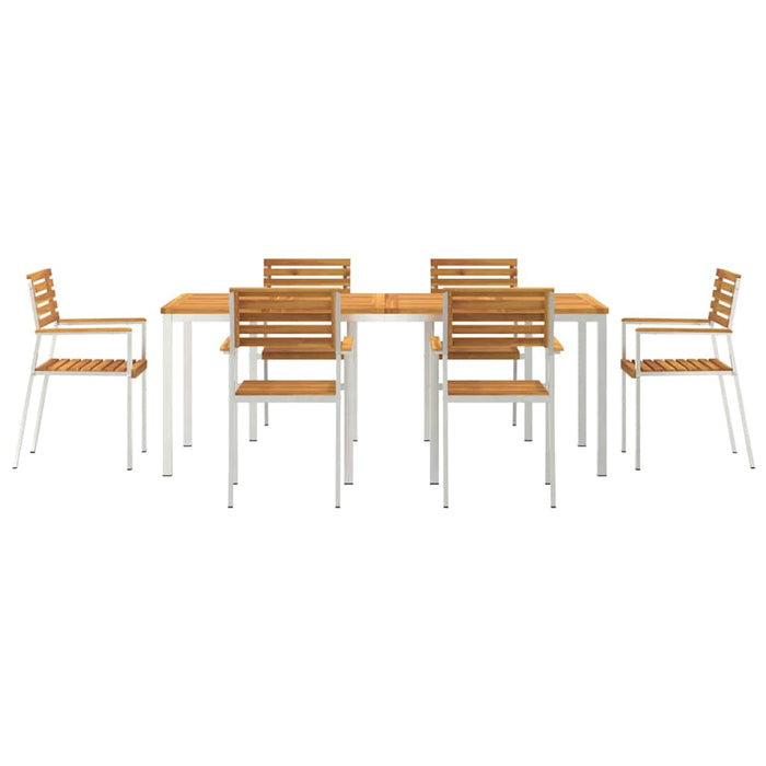 Set de masă pentru grădină 7 pcs - WALTI WALTI