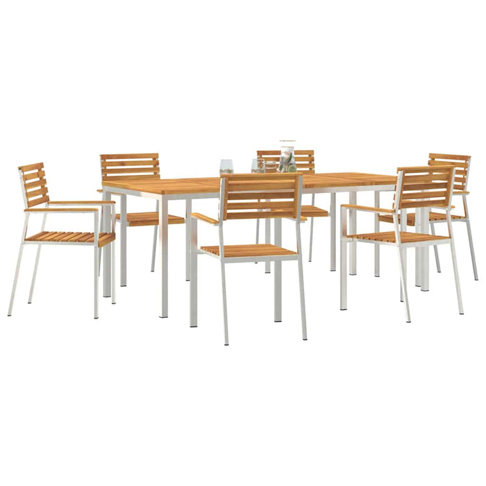 Set de masă pentru grădină 7 pcs - WALTI WALTI