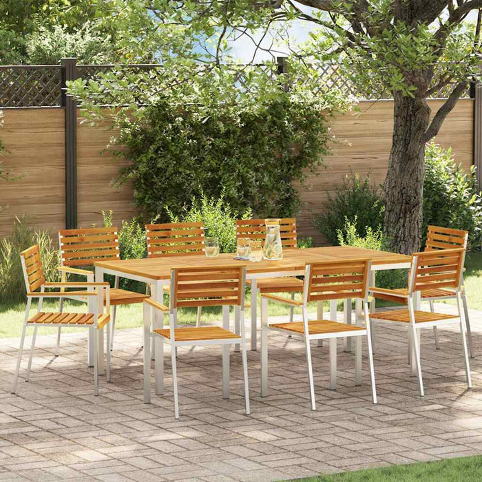 Set de masă pentru grădină 9 pcs - WALTI WALTI