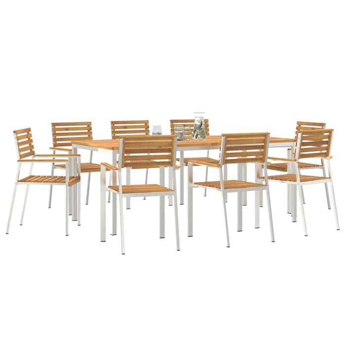 Set de masă pentru grădină 9 pcs - WALTI WALTI