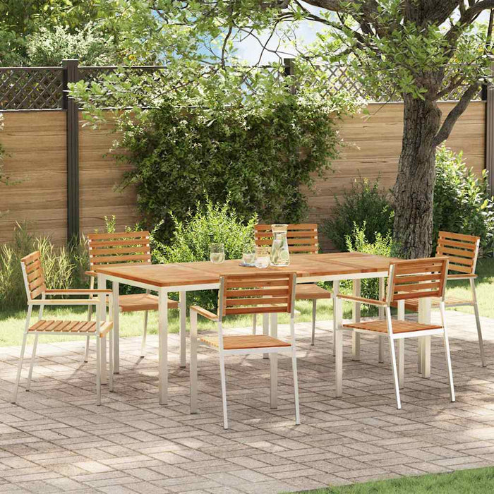 Set de masă pentru grădină 7 pcs - WALTI WALTI
