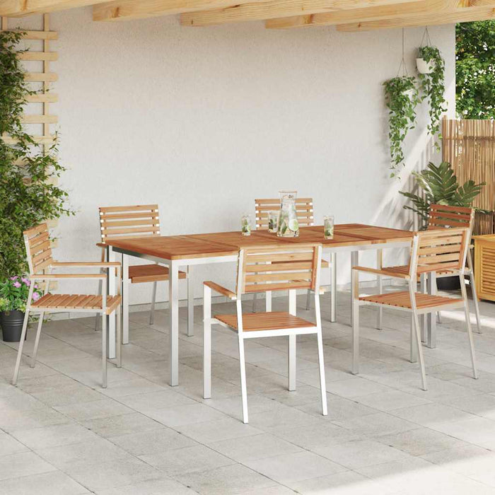 Set de masă pentru grădină 7 pcs - WALTI WALTI