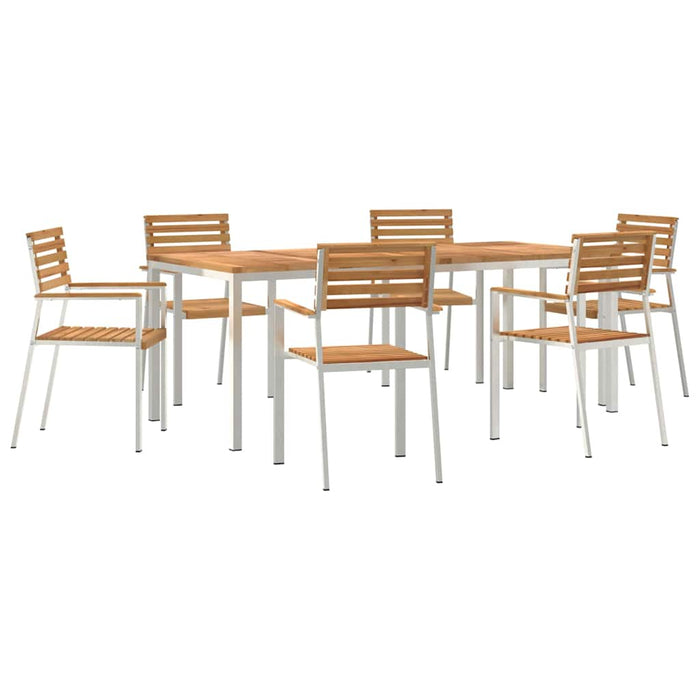 Set de masă pentru grădină 7 pcs - WALTI WALTI