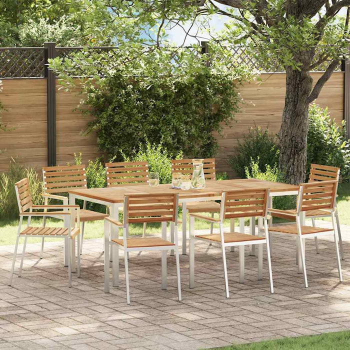Set de masă pentru grădină 9 pcs - WALTI WALTI