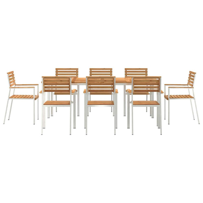Set de masă pentru grădină 9 pcs - WALTI WALTI