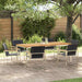 Set de masă pentru grădină 7 pcs Lemn Solid de Acacia - WALTI WALTI