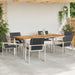 Set de masă pentru grădină 7 pcs Lemn Solid de Acacia - WALTI WALTI