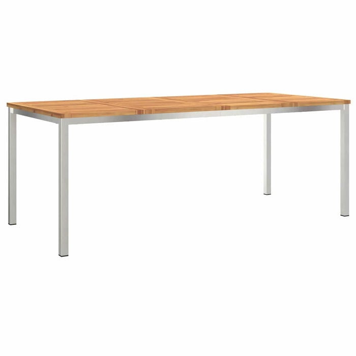 Set de masă pentru grădină 7 pcs Lemn Solid de Acacia - WALTI WALTI