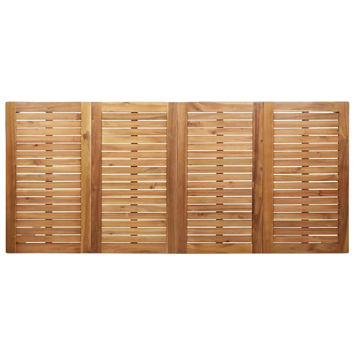 Set de masă pentru grădină 7 pcs Lemn Solid de Acacia - WALTI WALTI