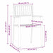 ScaundeGrădină 6 pcs Maro 56x54,5x87cm Lemn de acacia masiv - WALTI WALTI