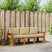 Set de canapele de exterior cu pernă 3 pcs Natural și Bej - WALTI WALTI
