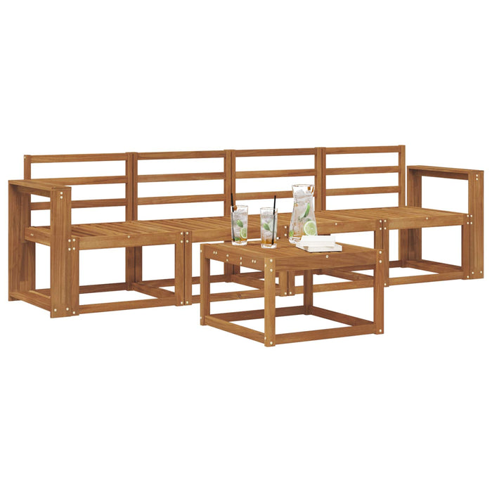 Set de canapele de exterior 5 buc. natural WALTI