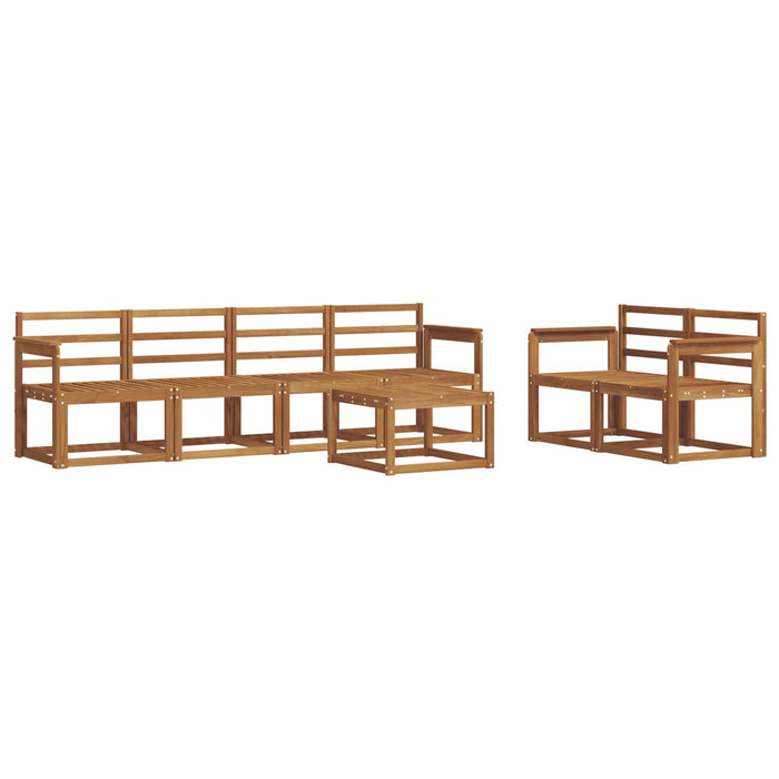 Set de canapele de exterior 7 pcs natural - WALTI WALTI