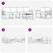 Set de canapele de exterior 7 pcs Gri natural și deschis - WALTI WALTI
