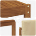 Set de canapele de exterior cu pernă 8 pcs Natural și Bej - WALTI WALTI