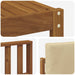 Set de canapele de exterior cu pernă 9 pcs Natural și Bej - WALTI WALTI