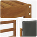 Set de canapele de exterior cu pernă 4 pcs Natural și Antracit - WALTI WALTI