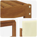 Set de canapele de exterior cu pernă 5 pcs Natural și Crem - WALTI WALTI