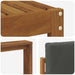 Set de canapele de exterior cu pernă 5 pcs Natural și Antracit - WALTI WALTI
