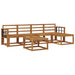 Set de canapele de exterior 6 pcs natural Lemn Solid de Acacia - WALTI WALTI